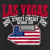 Formula Racing Las Vegas Circuit Open Wheel Car Usa Flag 15oz Campfire Ceramic Mug
