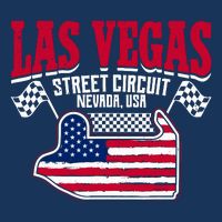 Formula Racing Las Vegas Circuit Open Wheel Car Usa Flag Golf Towel
