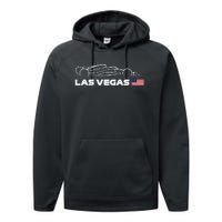 Formula Racing Las Vegas Grand Prix Custom Performance Fleece Hoodie