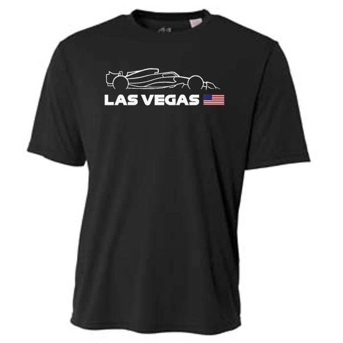 Formula Racing Las Vegas Grand Prix Custom Cooling Performance Crew T-Shirt