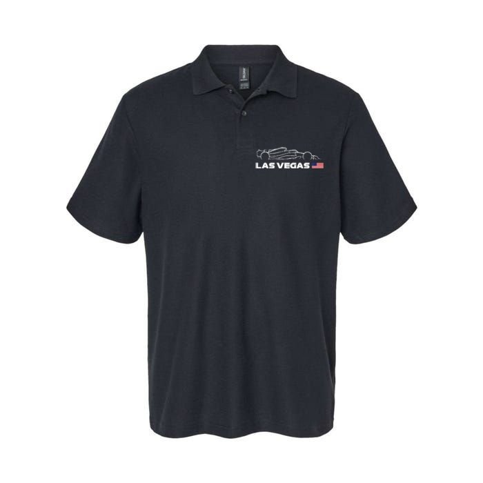 Formula Racing Las Vegas Grand Prix Custom Softstyle Adult Sport Polo