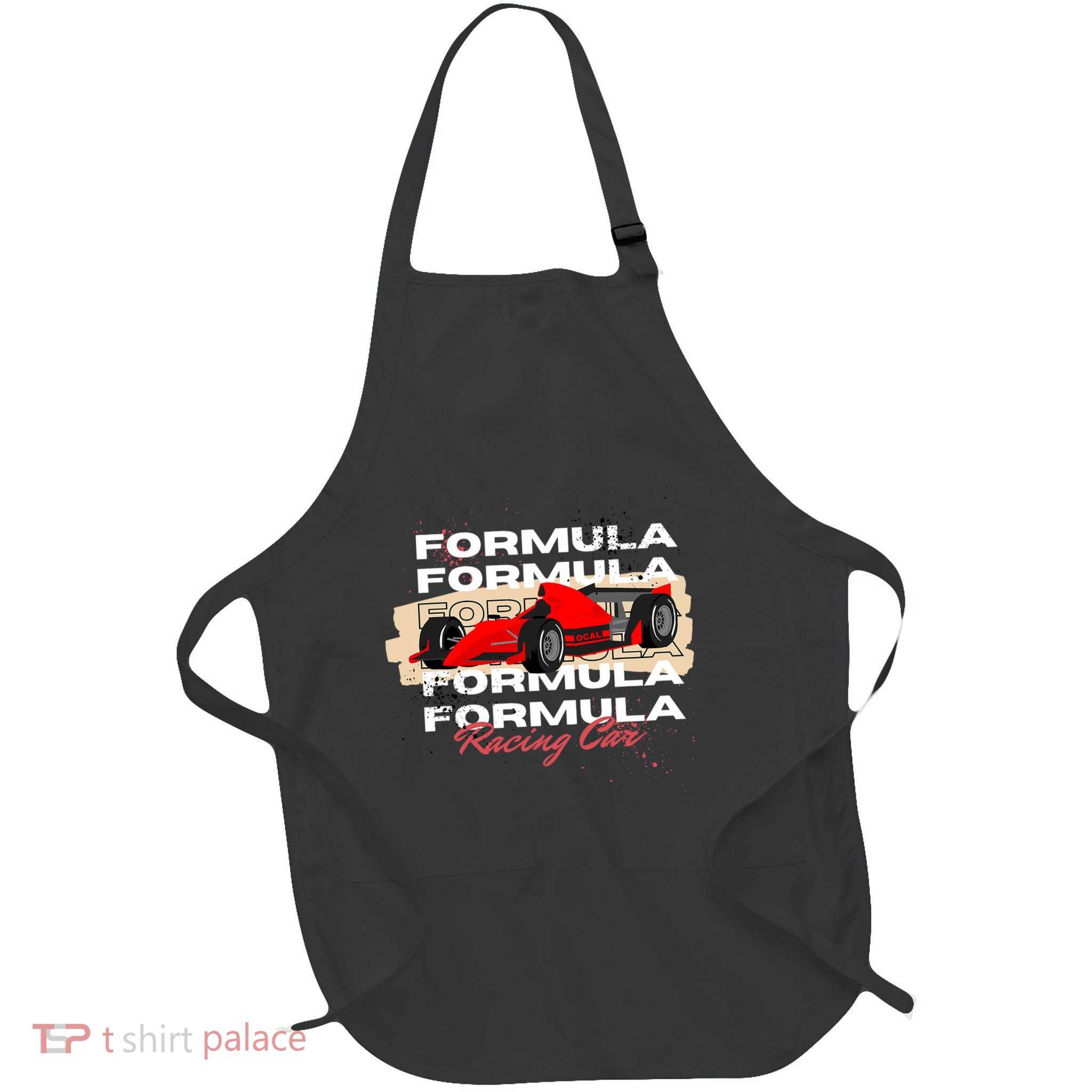 Formula Racing Lovers Race Car Fan Apron