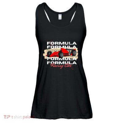 Formula Racing Lovers Race Car Fan Ladies Essential Flowy Tank