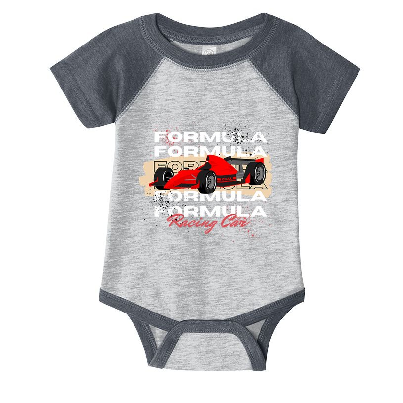 Formula Racing Lovers Race Car Fan Infant Baby Jersey Bodysuit