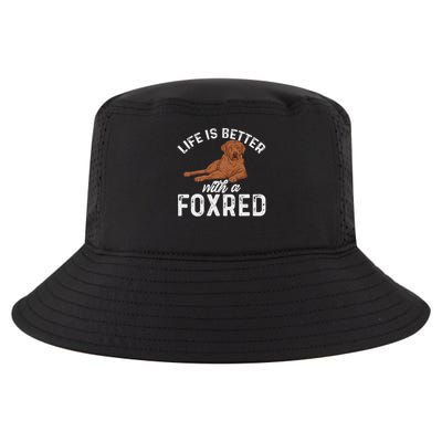 Fox Red Labrador Retriever Life Is Better With A Foxred Lab Cool Comfort Performance Bucket Hat