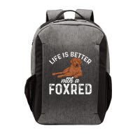 Fox Red Labrador Retriever Life Is Better With A Foxred Lab Vector Backpack