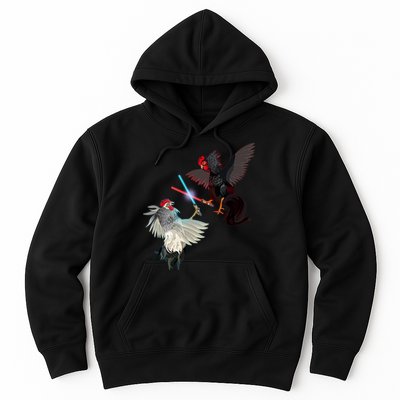 Fighting Rosters Lightsaber Cockfight Hoodie