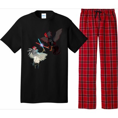 Fighting Rosters Lightsaber Cockfight Pajama Set