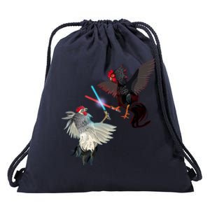 Fighting Rosters Lightsaber Cockfight Drawstring Bag