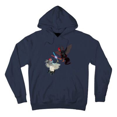 Fighting Rosters Lightsaber Cockfight Tall Hoodie