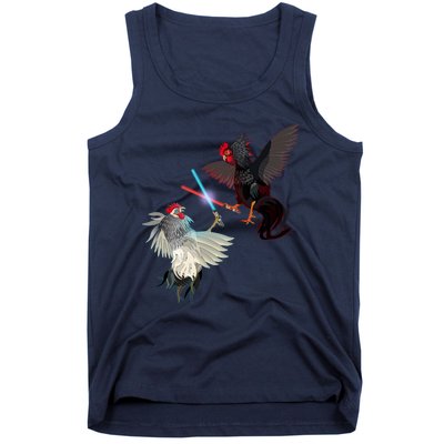 Fighting Rosters Lightsaber Cockfight Tank Top