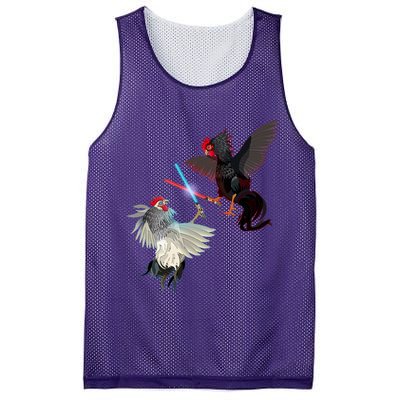 Fighting Rosters Lightsaber Cockfight Mesh Reversible Basketball Jersey Tank