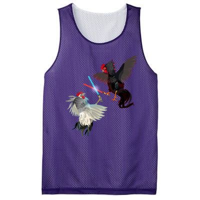 Fighting Rosters Lightsaber Cockfight Mesh Reversible Basketball Jersey Tank