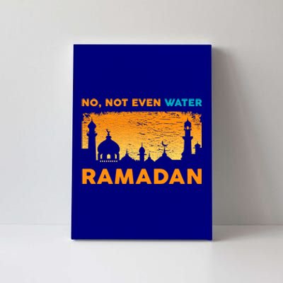 Funny Ramadan Muslim Fasting Islamic Gift Gift Canvas