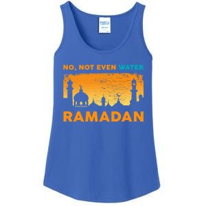 Funny Ramadan Muslim Fasting Islamic Gift Gift Ladies Essential Tank