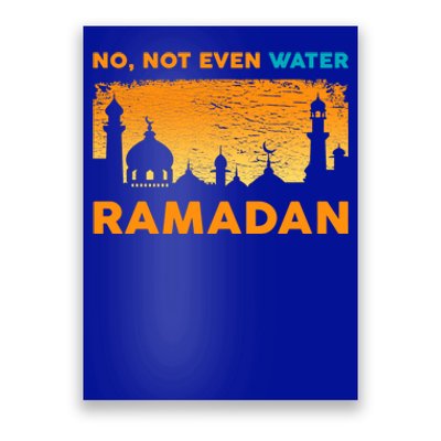 Funny Ramadan Muslim Fasting Islamic Gift Gift Poster