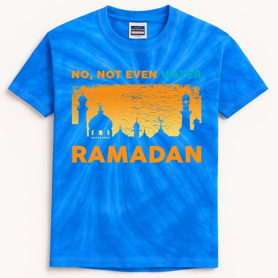 Funny Ramadan Muslim Fasting Islamic Gift Gift Kids Tie-Dye T-Shirt