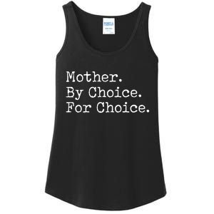 Feminist Rights Mother By Choice For Choice Pro Choice Ladies Essential Tank