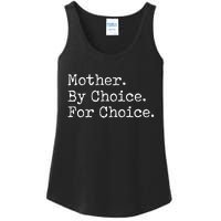 Feminist Rights Mother By Choice For Choice Pro Choice Ladies Essential Tank