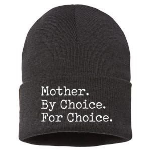 Feminist Rights Mother By Choice For Choice Pro Choice Sustainable Knit Beanie