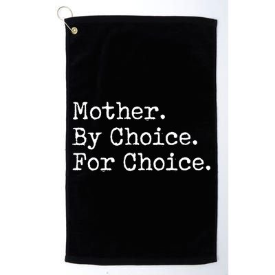 Feminist Rights Mother By Choice For Choice Pro Choice Golf Towel