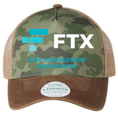 FTX Risk Management Department Fun Idea Legacy Tie Dye Trucker Hat