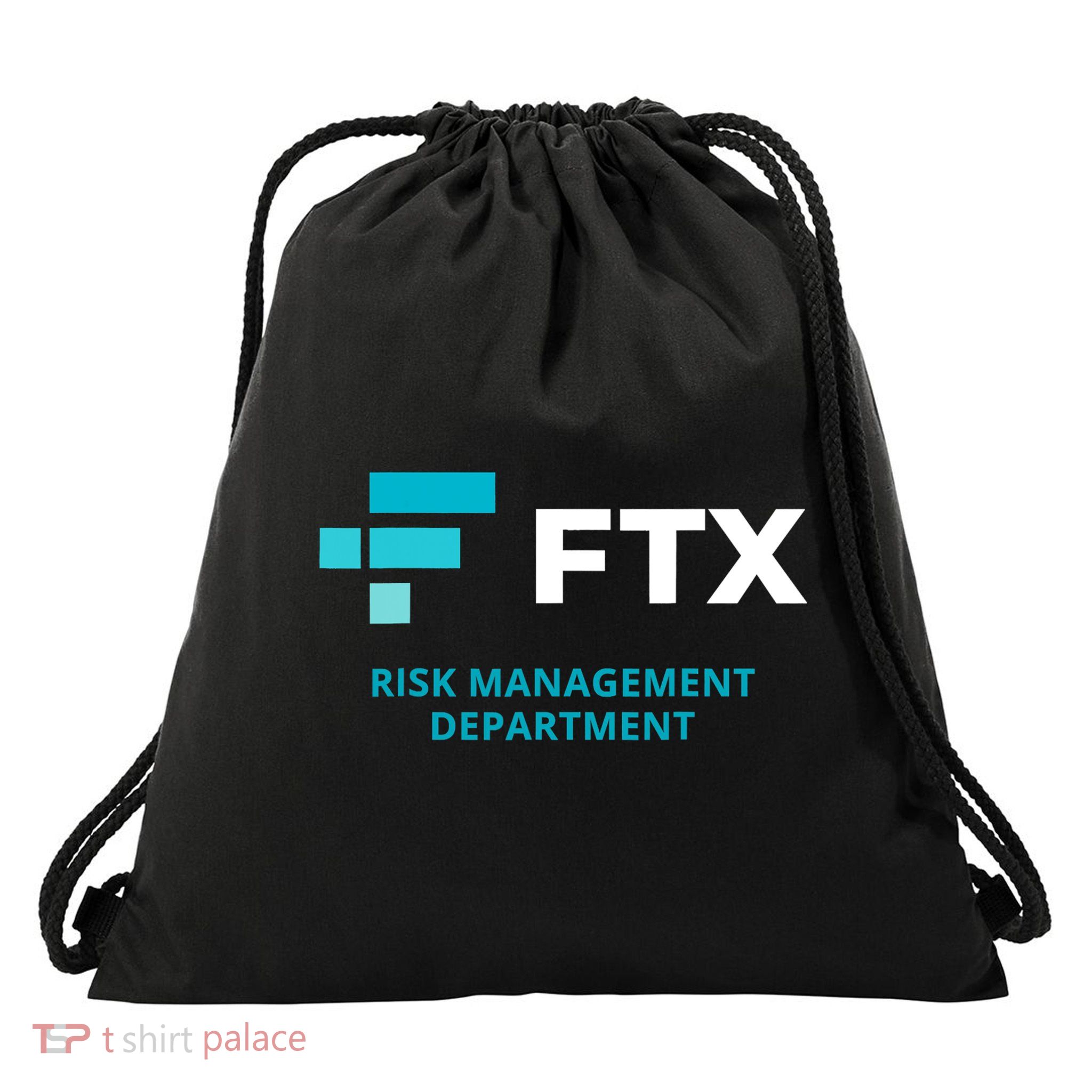 FTX Risk Management Department Fun Idea Drawstring Bag