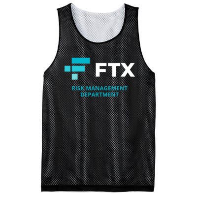 FTX Risk Management Department Fun Idea Mesh Reversible Basketball Jersey Tank