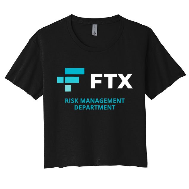 FTX Risk Management Department Fun Idea Crop Top