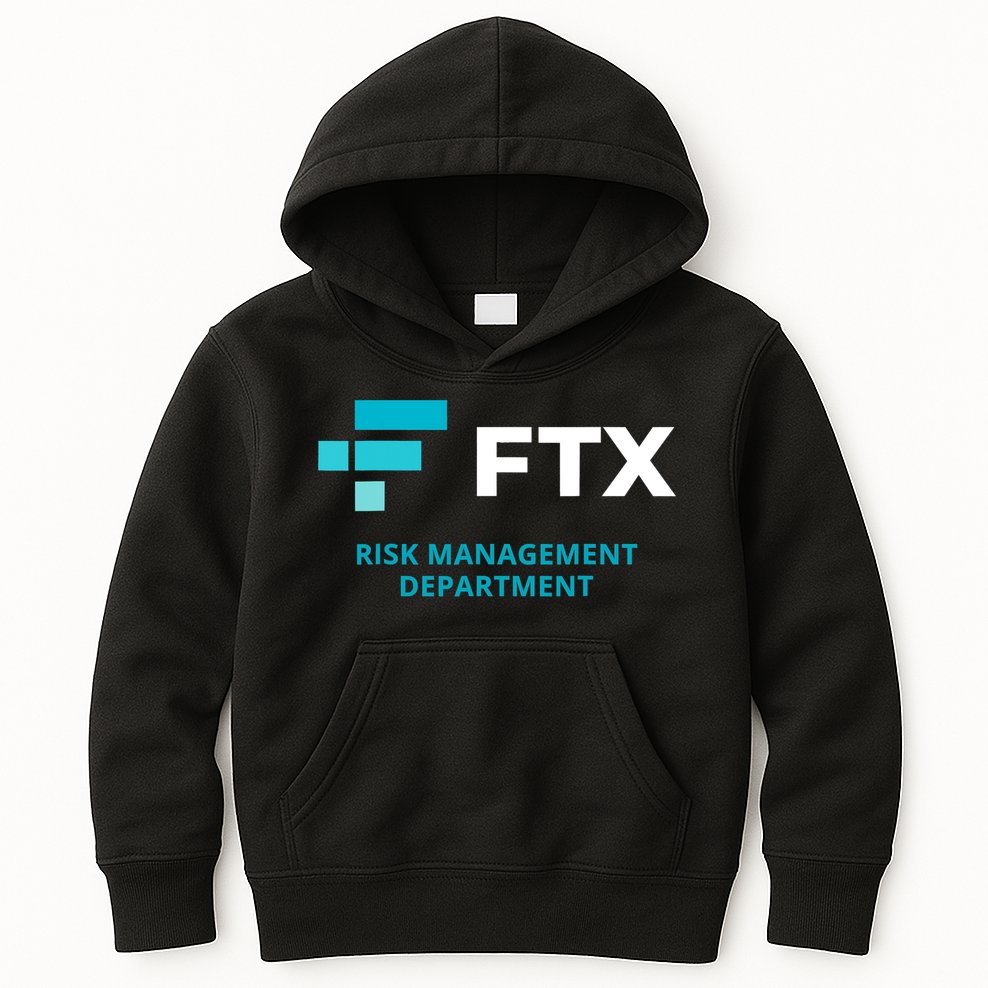 FTX Risk Management Department Fun Idea Kids Hoodie