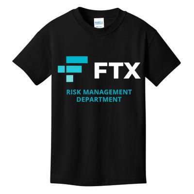 FTX Risk Management Department Fun Idea Kids T-Shirt
