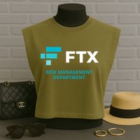 FTX Risk Management Department Fun Idea Garment-Dyed Women's Muscle Tee