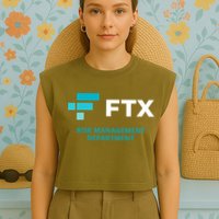 FTX Risk Management Department Fun Idea Garment-Dyed Women's Muscle Tee
