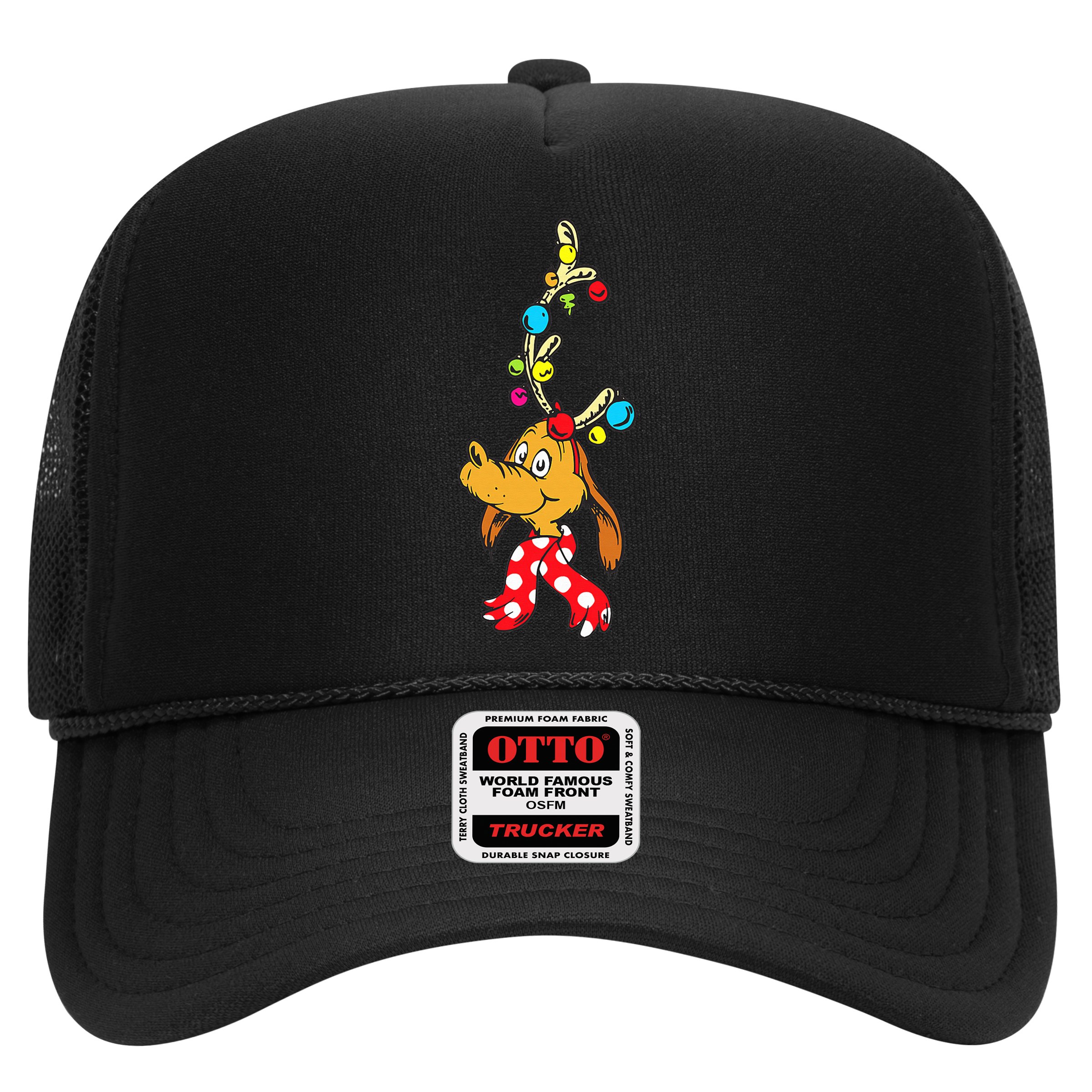 Funny Reindeer Max Dog Christmas  Hat