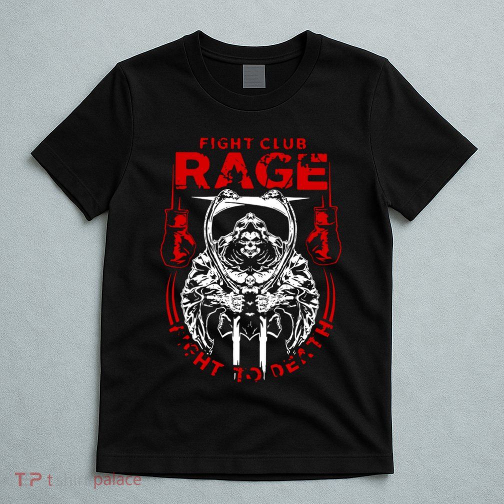 Fight Rage Mma Mixed Martial Arts Muay Thai T-Shirt