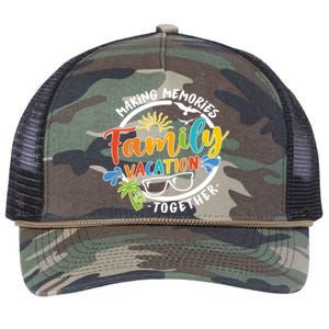 Family Reunion Matching Family Family Vacation Family Gift Retro Rope Trucker Hat Cap