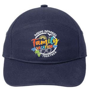 Family Reunion Matching Family Family Vacation Family Gift 7-Panel Snapback Hat