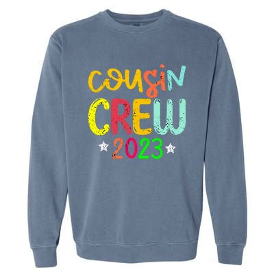 Family Reunion Making Memories Cousin Crew Garment-Dyed Sweatshirt