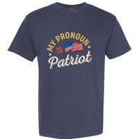 Funny Republican My Pronoun Is Patriot Conservative Garment-Dyed Heavyweight T-Shirt