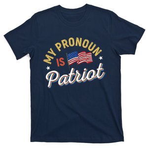 Funny Republican My Pronoun Is Patriot Conservative T-Shirt