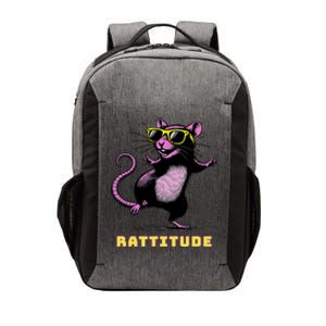 Funny Rat Meme Rattitude Rat Sunglasses Dancing Vector Backpack