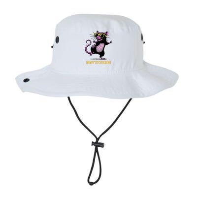 Funny Rat Meme Rattitude Rat Sunglasses Dancing Legacy Cool Fit Booney Bucket Hat