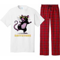 Funny Rat Meme Rattitude Rat Sunglasses Dancing Pajama Set