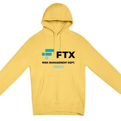 FTX Risk Management Dept 2023 Trading Trader Funny Gift Premium Pullover Hoodie