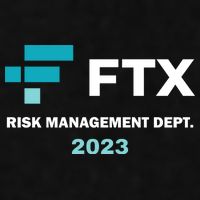 FTX Risk Management Dept 2023 Trading Trader Funny Gift Ladies PosiCharge Tri-Blend Wicking Tank