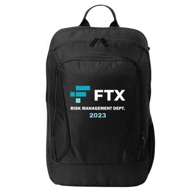 FTX Risk Management Dept 2023 Trading Trader Funny Gift City Backpack