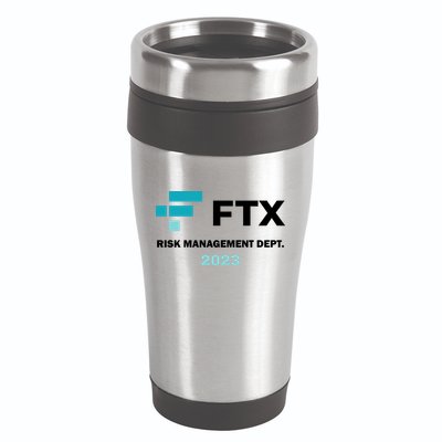 FTX Risk Management Dept 2023 Trading Trader Funny Gift 16oz Travel Tumbler
