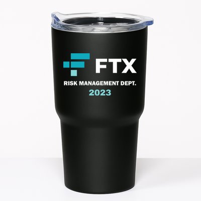 FTX Risk Management Dept 2023 Trading Trader Funny Gift Tumbler