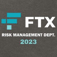 FTX Risk Management Dept 2023 Trading Trader Funny Gift Cotton Canvas Backpack