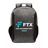 FTX Risk Management Dept 2023 Trading Trader Funny Gift Vector Backpack